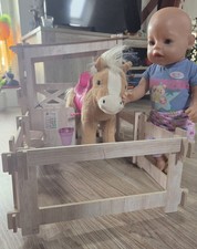 Baby Born Pony Farm Pferdestall mit Puppe