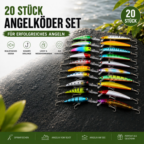 Teile köder set - set, wobbler