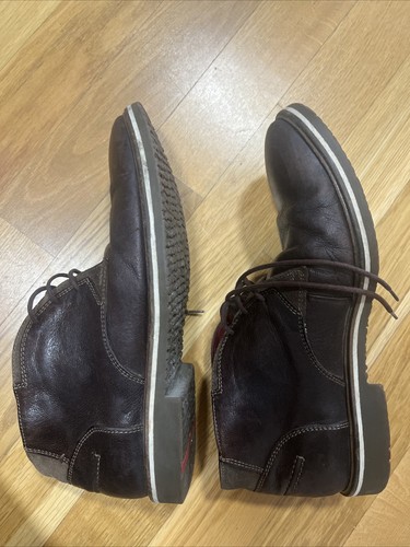 Leder schnürer boots - leder,