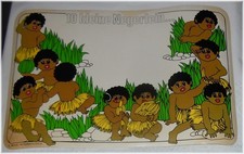 10 kleine Negerlein... Tischset-Platzset für Kinder von BEKA INTERMERCANTE