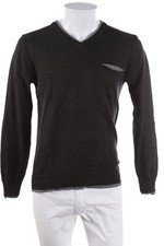 KOTON V-Neck-Pullover S grau