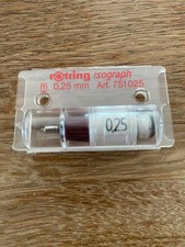Rotring Isograph Zeichenkegel 0,25 mm Artikelnummer 751025, NEU