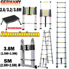 Teleskopleiter Mehrzweckleiter Ausziehleiter Aluleiter Klappleiter Anlegeleiter