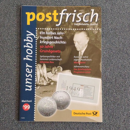 Postfrisch mai juni 1999 - 1999, –