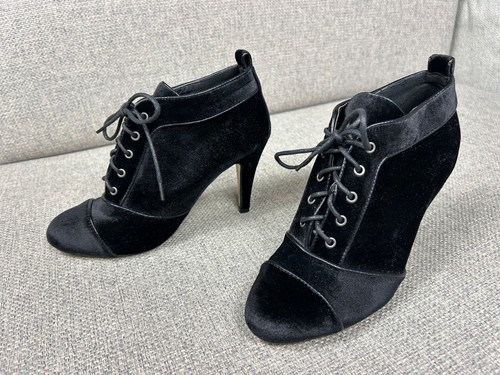Damenschuhe vintage samt - damenschuhe,