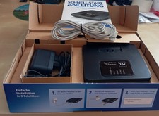 Fritz Box 7312, Telefonanlage für VoIP, WLAN-Modem, DECT-Basis. 