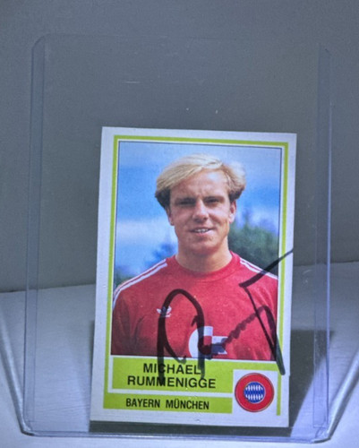 Michael rummenigge autogramm - rummenigge,
