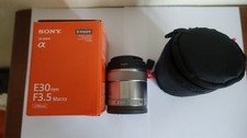 Sony e30mm macro - e30mm, f3.5