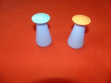 Tupperware Salz- und Pfefferstreuer Junge Welle Salzstreuer J 13  blau grün oran