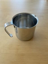 Vintage 1970er WMF Milchkännchen Cromargan, Germany, 6 cm hoch, 7,5 Durchmesser