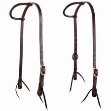 Professional´s Choice Western Einohr Kopfstück Trense Vollblut/Cob 5/8" geölt