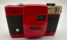 Revue 35 FC Autosensor 38mm 1:3.5 analoge Kompaktkamera rot