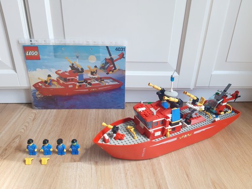 Lego 4031 feuerwehrboot - lego,