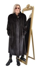 US5632 REAL MINK FUR COAT