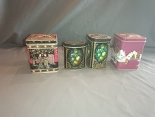 Dosen - 4 kleine Tee dosen