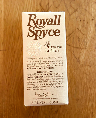 Royall spyce aftershave lotion - royall,