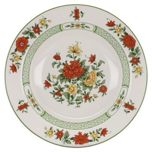 Salatteller mit fahne - salatteller,