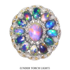 925 Sterling Silber Ring Oval