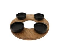 Adventskranz Kerzenhalter