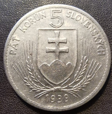Slowakische Republik 5 Kronen