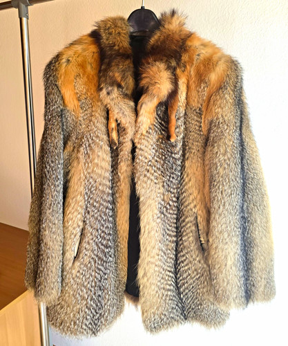 Damen pelzmantel halblang - pelzmantel,