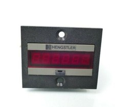 Hengstler Digital Zähler Impulszähler 17VDC Schwarz