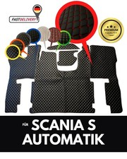 LKW Fußmatten passend für Scania S NG mit luftgefedertem/drehbarem Beifahrersitz