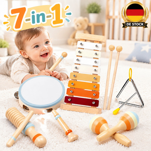 10er holzspielzeug montessori - holzspielzeug,