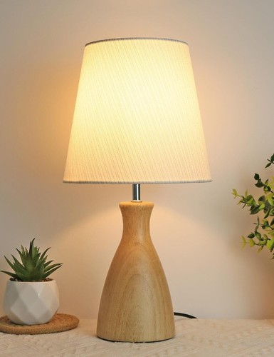 Nachttischlampe aus holz - nachttischlampe,
