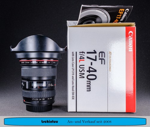 Canon f4 0 - 17-40, f4.0