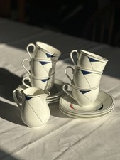 Villeroy & Boch Trio - 6 Teetassen, Untertassen & Kanne