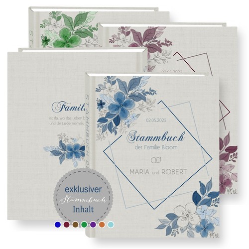 Stammbuch der familie - stammbuch,