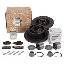 ORIGINAL Renault Bremsscheiben + Radlager + Bremsbeläge TWIZY (MAM_) vorne