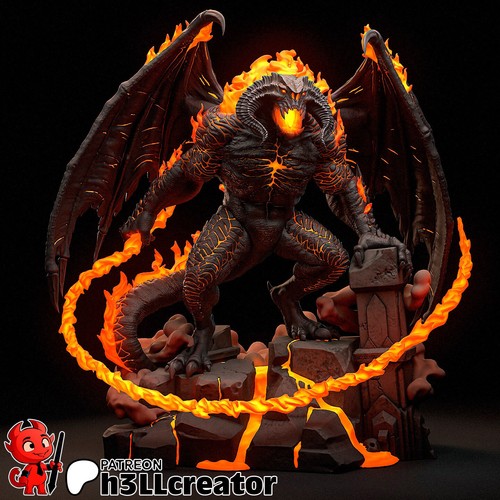 Balrog lotr dämon - balrog,, dämon,