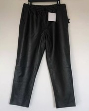 NEU! HEINE Lederhose Lamm-Nappaleder Lammleder Gummibund Witt Hose Leder