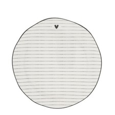 Kuchenteller HEART & STRIPES