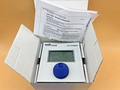 Saia burgess pcd7 - burgess, pcd7.d230