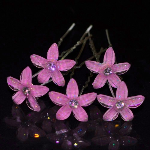 Set haarnadeln lilie blume - set, 5