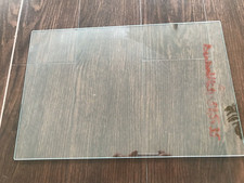 Einlegeboden,Glasplatte,Glasboden für Bauknecht  Gefrierschrank.52,5x35 cm.
