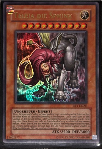 Karte teleia die - yo-gi-oh,