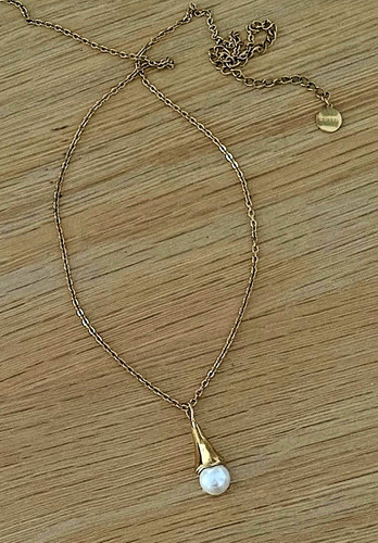 Neu pearlescent drop kette - neu:,