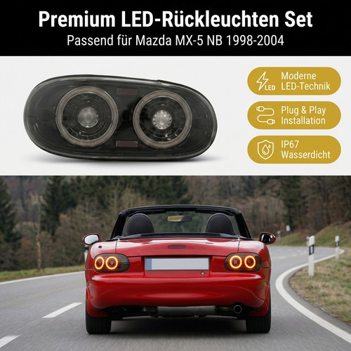 Getönt rückleuchte led - l+r,