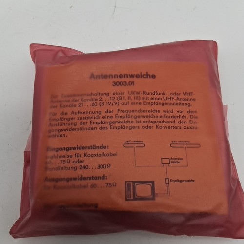 Ddr antennenweicheweiche ukw - ddr,