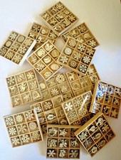Basteln 45 Holz Ornamente in