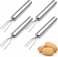 4 Stück Pellkartoffelgabel
