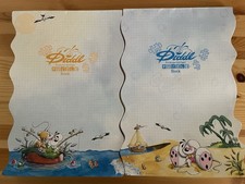 Zwei Diddl Blöcke Wellen Rand