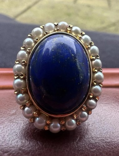 Cluster ring gold - 19, kt