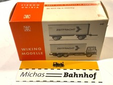 Wiking 440 Zeitfracht Karton leer Leerkarton Verpackung H0 LF2 å