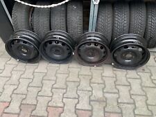 4X Stahlfelgen Ford 6Jx15 ET45 4x108 Fiesta H1BC-1015-A + Sensor PA6-GF35