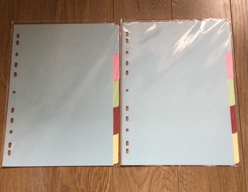 Aktenteiler bunt karton - a4,